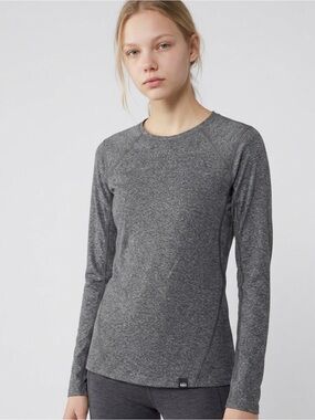 3 for $60 | REI Heather Gray Long Sleeve Performance Tee